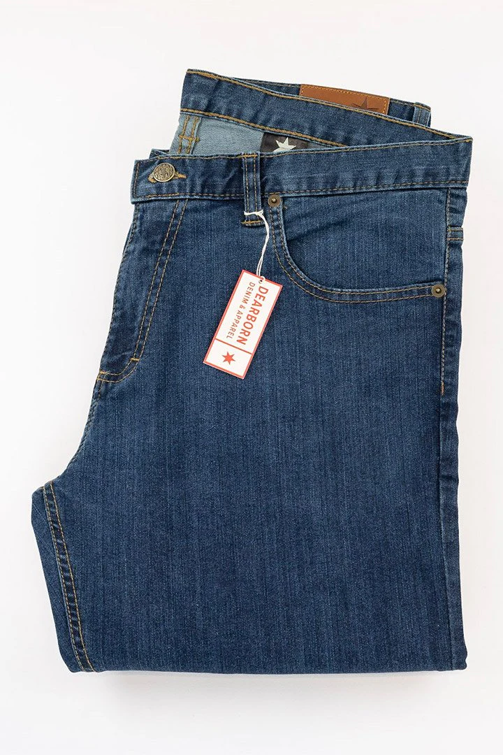 Tailored Fit Medium Wash - Image 5
