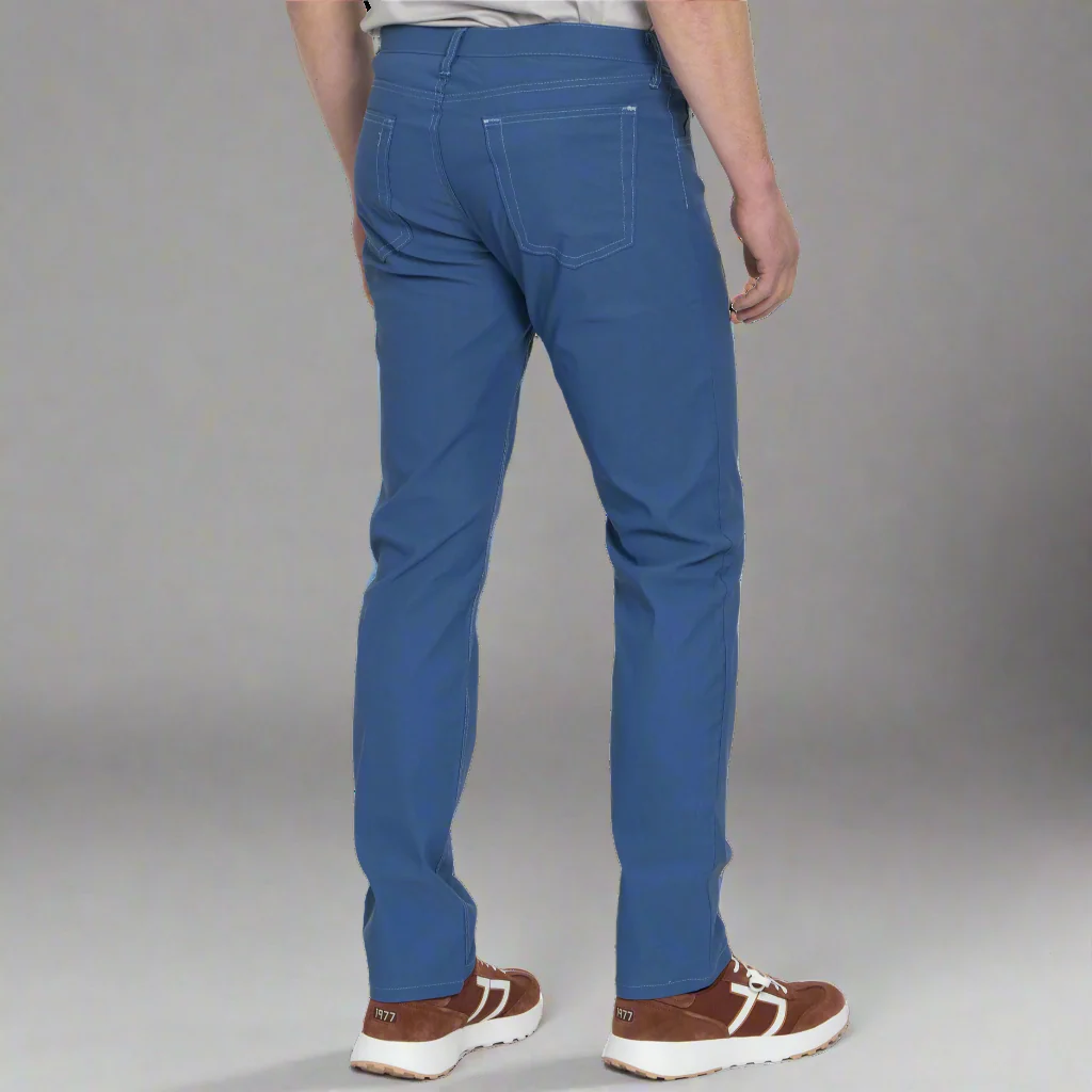 Tailored Fit Technical - Light Blue - Image 2