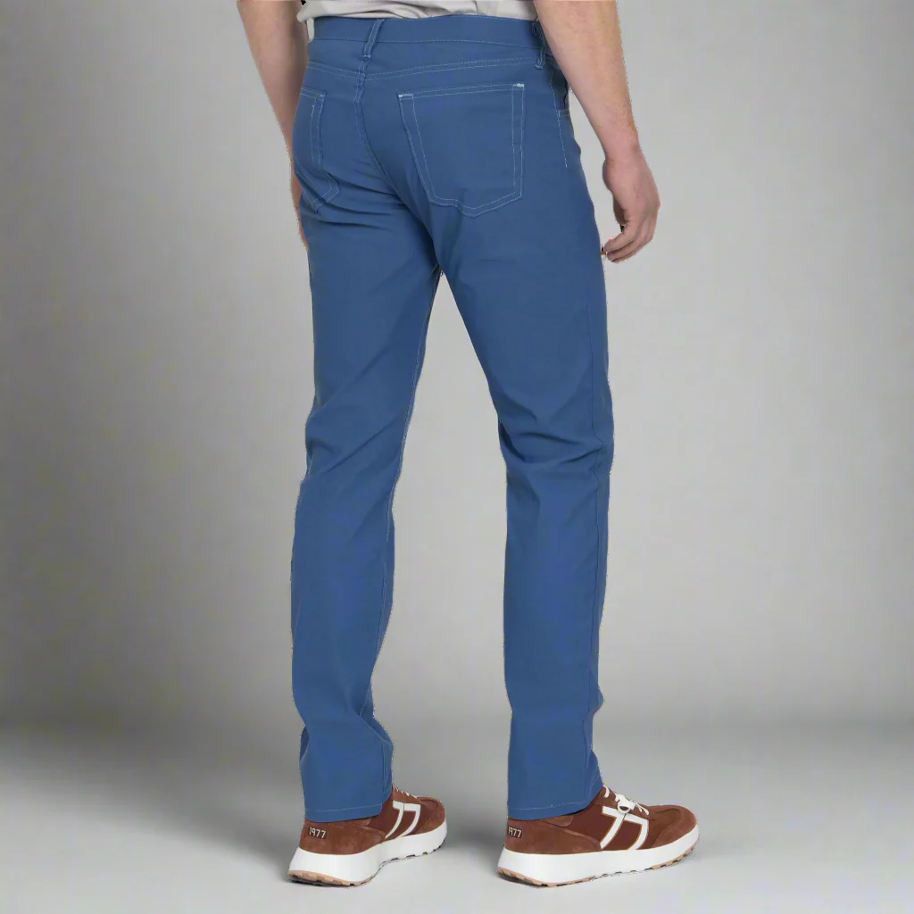 Tailored Fit Technical - Light Blue - Image 4