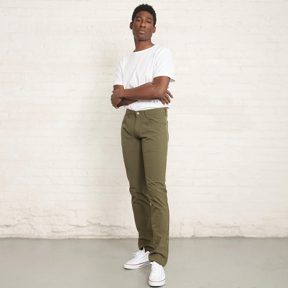 Tailored Technical - Olive - Image 3
