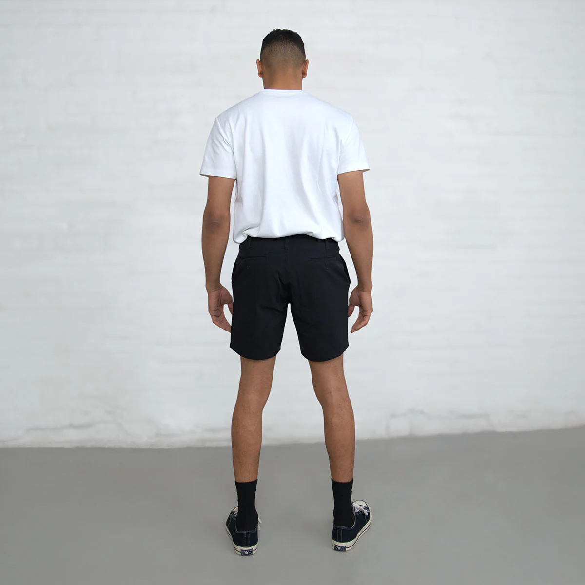 Tailored Technical Shorts - Black - Image 11