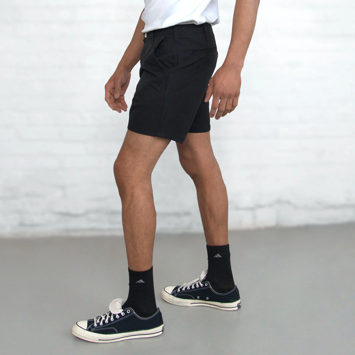 Tailored Technical Shorts - Black - Image 13