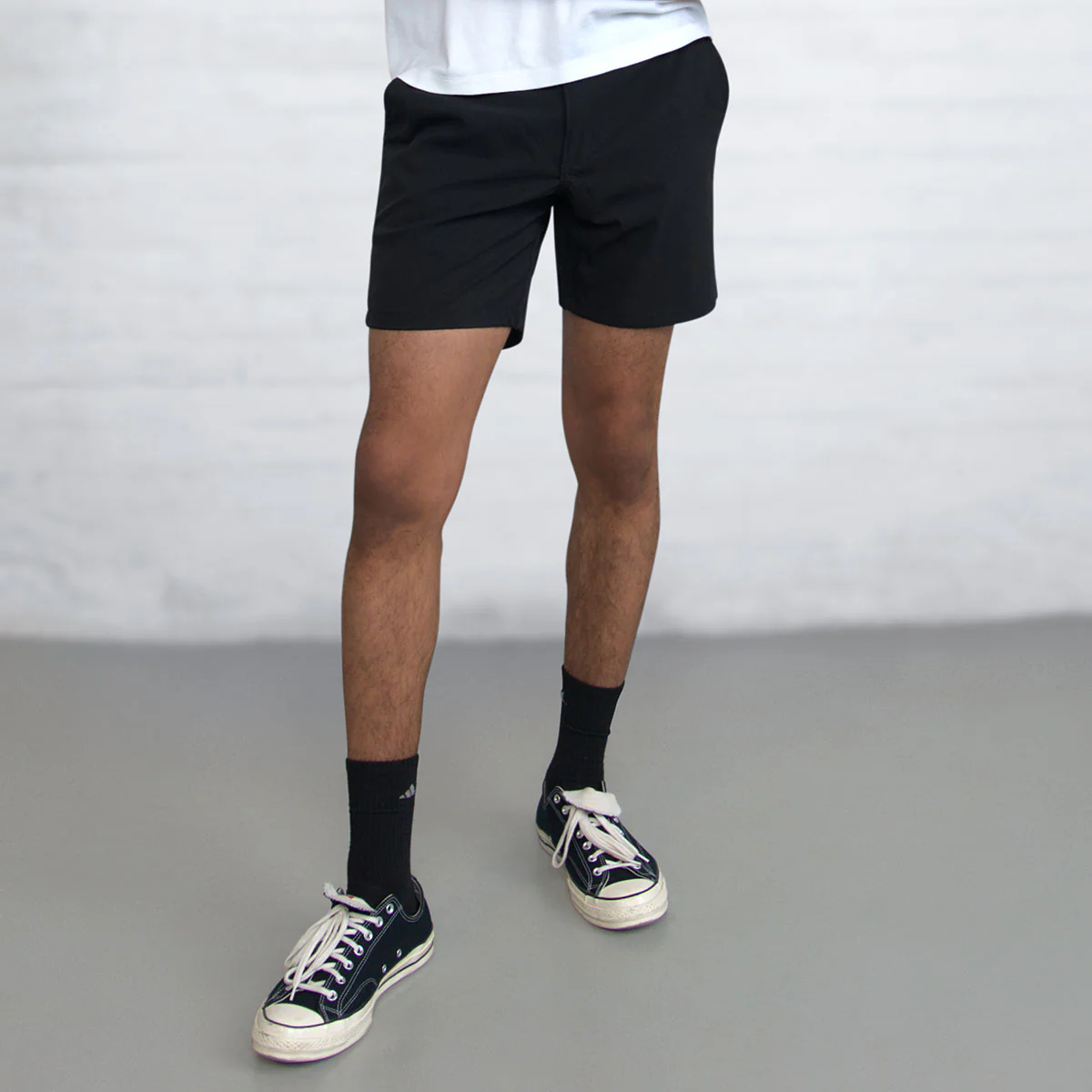 Tailored Technical Shorts - Black - Image 14