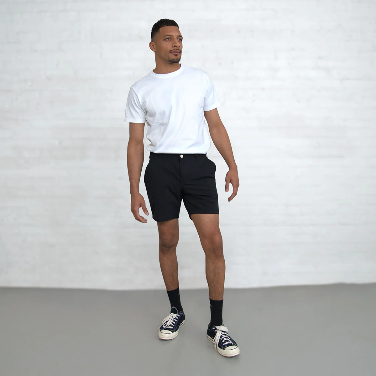 Tailored Technical Shorts - Black - Image 9