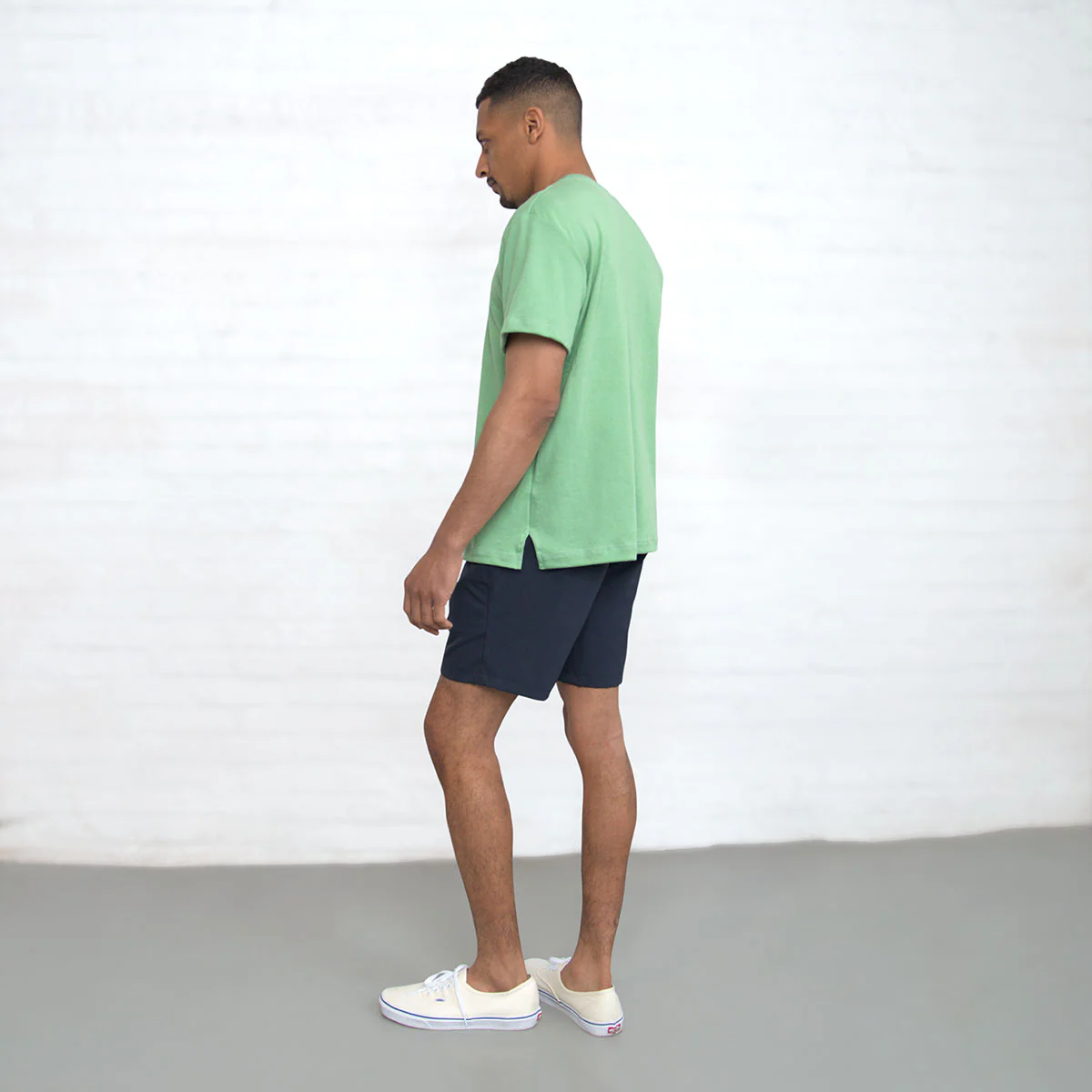 Tailored Technical Shorts - Navy - Image 13
