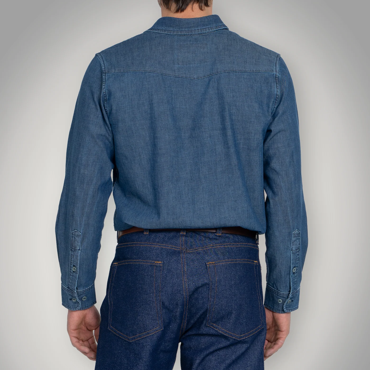 Western Chambray Light Wash - Image 4